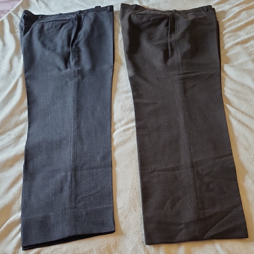 Brooks Brothers (2 pair) dress pants size 34
